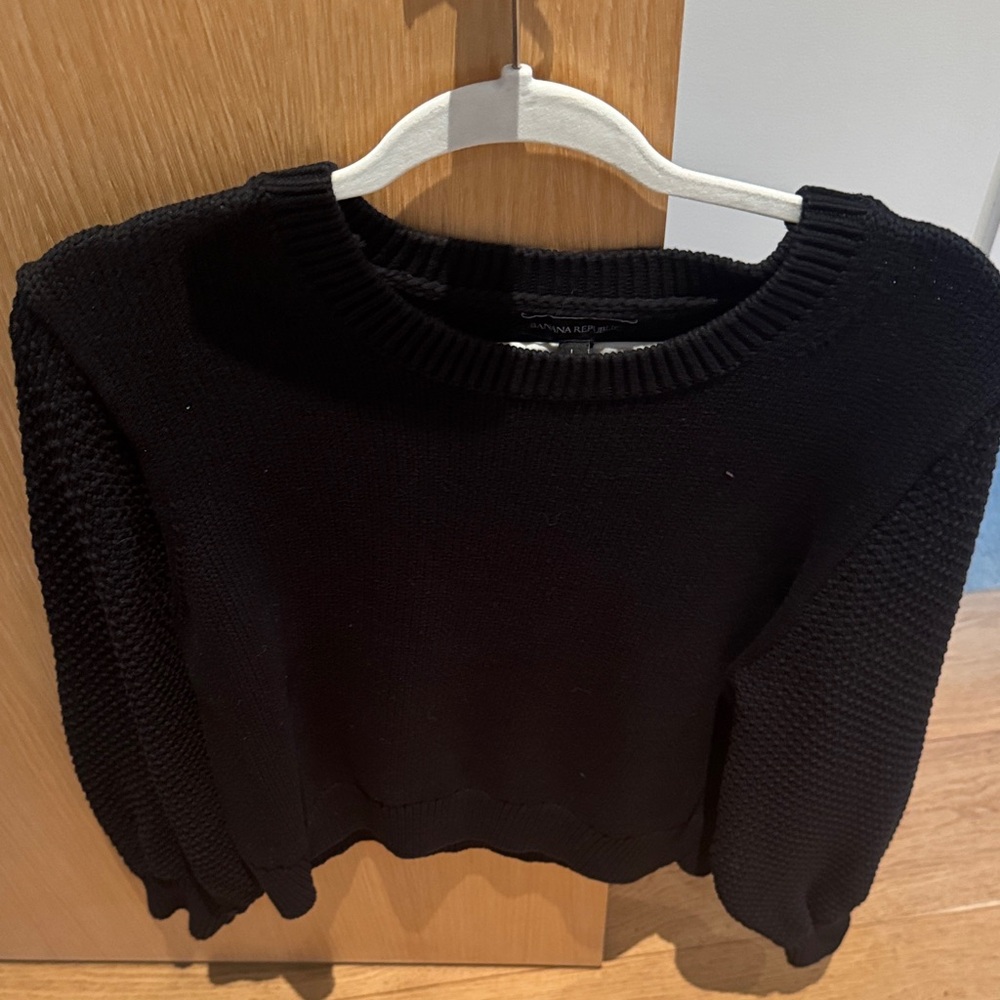 Banana Republic Black Knit Sweater